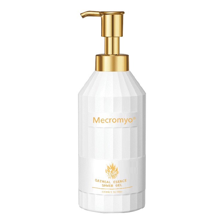 Wholesale Private Label Vegan Organic Moisturizing Oats Body Wash Shower Gel Body Lotion Scrub Massage Oil Set