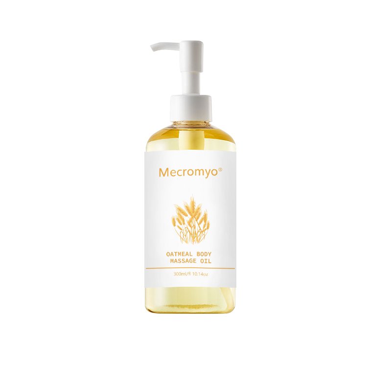Wholesale Private Label Vegan Organic Moisturizing Oats Body Wash Shower Gel Body Lotion Scrub Massage Oil Set
