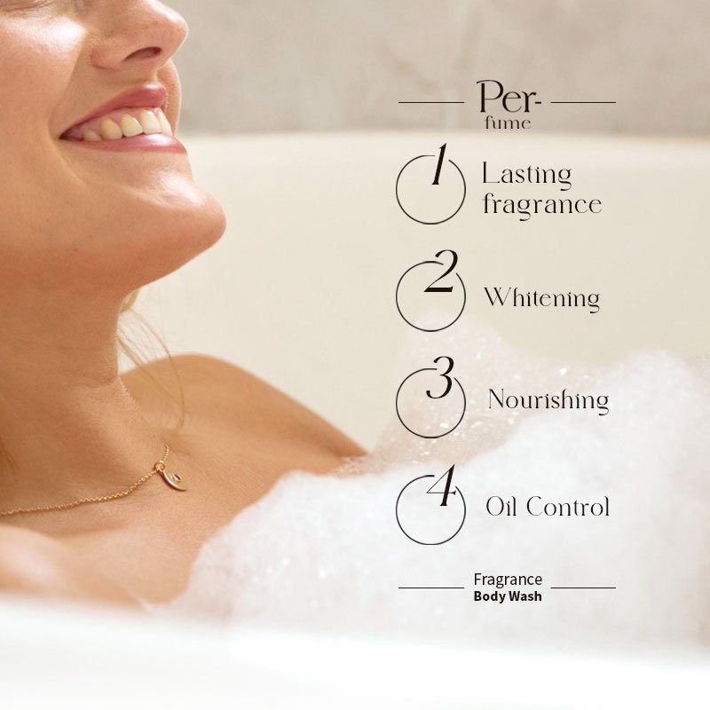 Private Label organic bath Wash Skin Care Whitening Nourishing Lightening Moisturizer Bathroom Perfumed Shower Gels