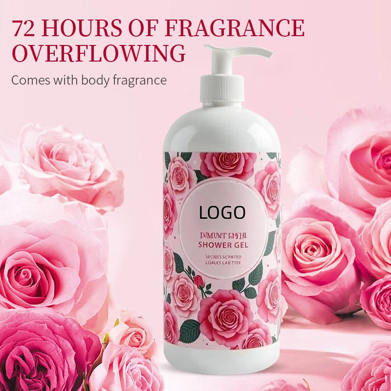 OME 2L Large capacity household strong fragrance shower gel with long-lasting fragrance