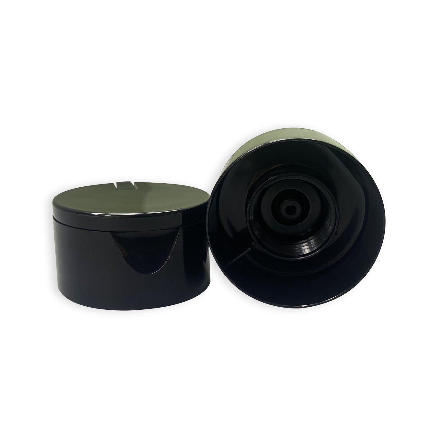 Large Size Double Wall Flip Top Cap 24MM Snap Top Caps for Shower Gel & Shampoo Bottle