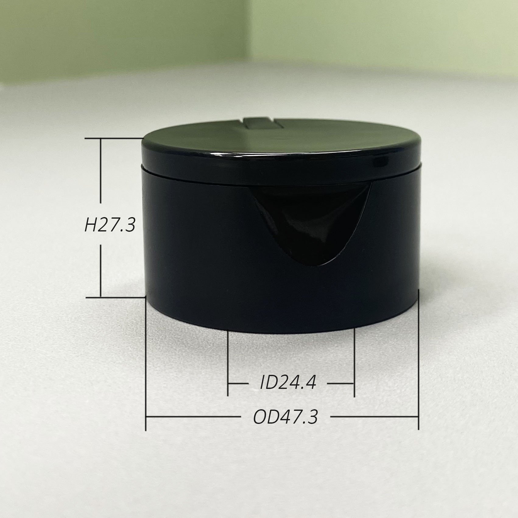 Large Size Double Wall Flip Top Cap 24MM Snap Top Caps for Shower Gel & Shampoo Bottle