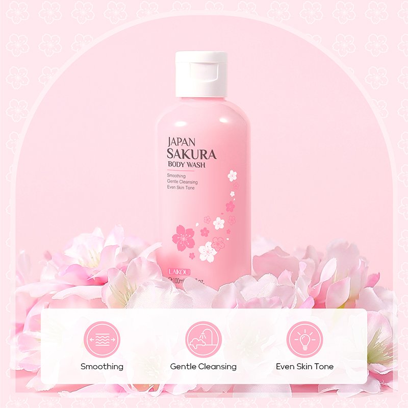 Private Label 100ml Natural Shower Gel Customized Moisturizing Body Wash with Bubble & Perfume Refreshing for Adults