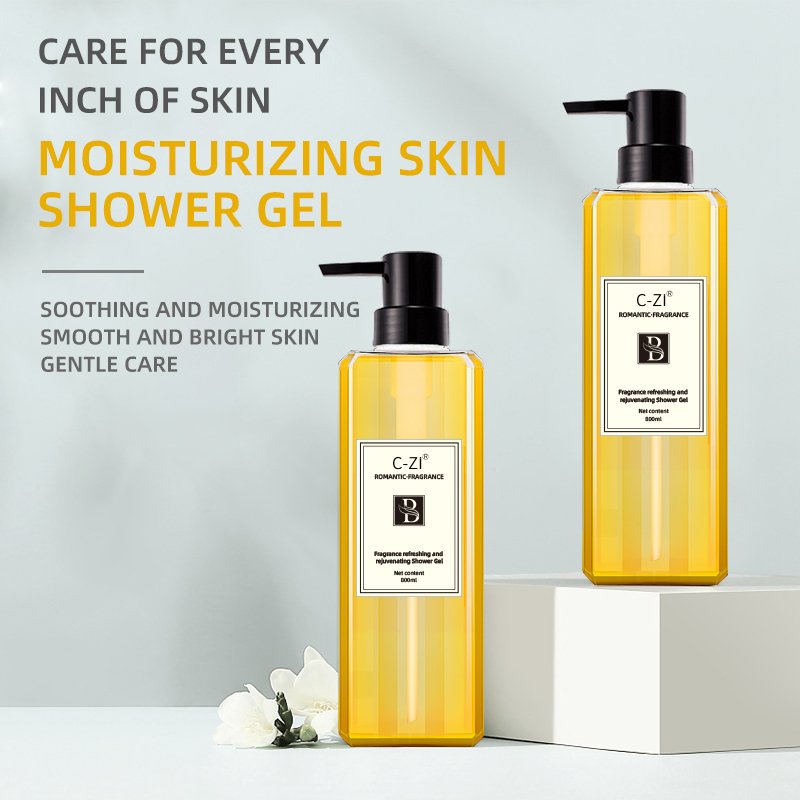 550ml bath gel Natural Organic for face and body Skin Care Whitening antidandruff shower gel