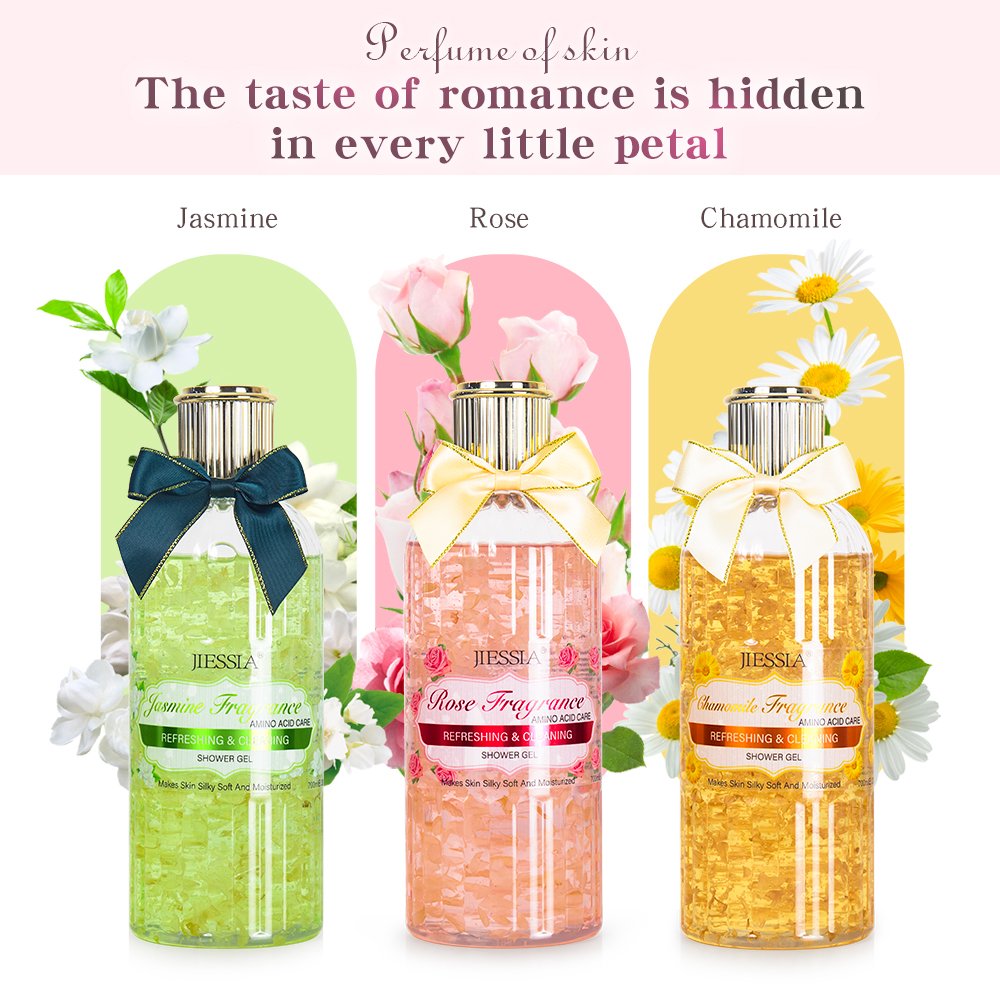 Best Selling Organic Body Care Skin Lightening Body Wash Flower Whitening Shower Gel for Black Skin