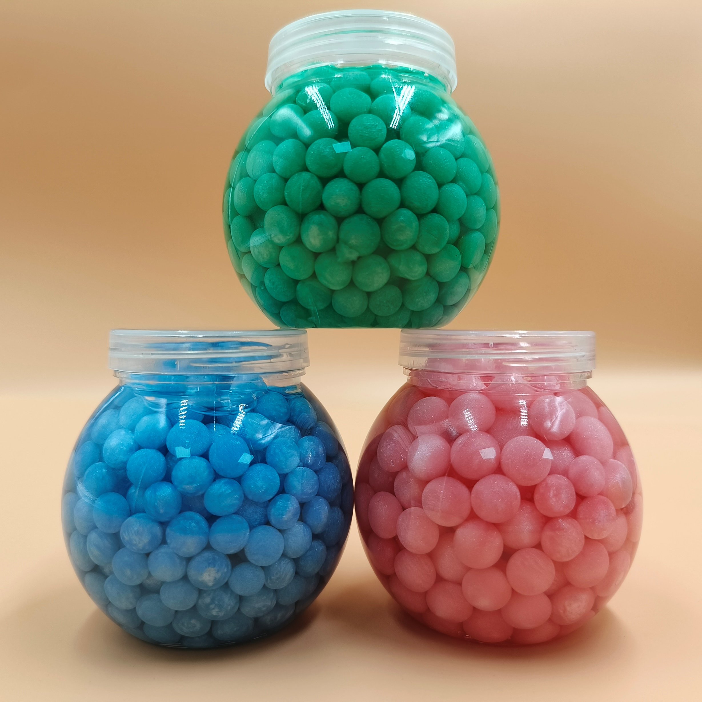 Pearl beads for body lotion and shower gel, big ball for shower gel