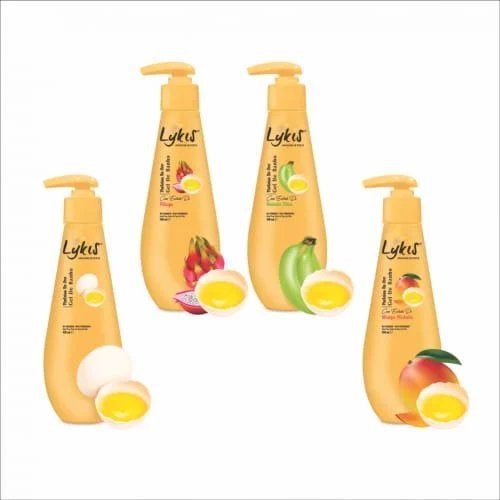 Lykis Egg Body Wash Moisturizing Herbal Shower Gel with Whitening Effects Scented Foam for Adults