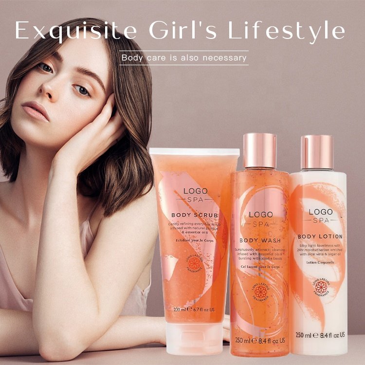 Wholesale OEM Spa Bath Gift Set Bath and Body Set Professional Natural Body Care Collection