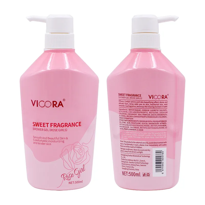 Private brand Plant essence Floral scent Body wash Hotel wholesale Supermarket supply Shower gels