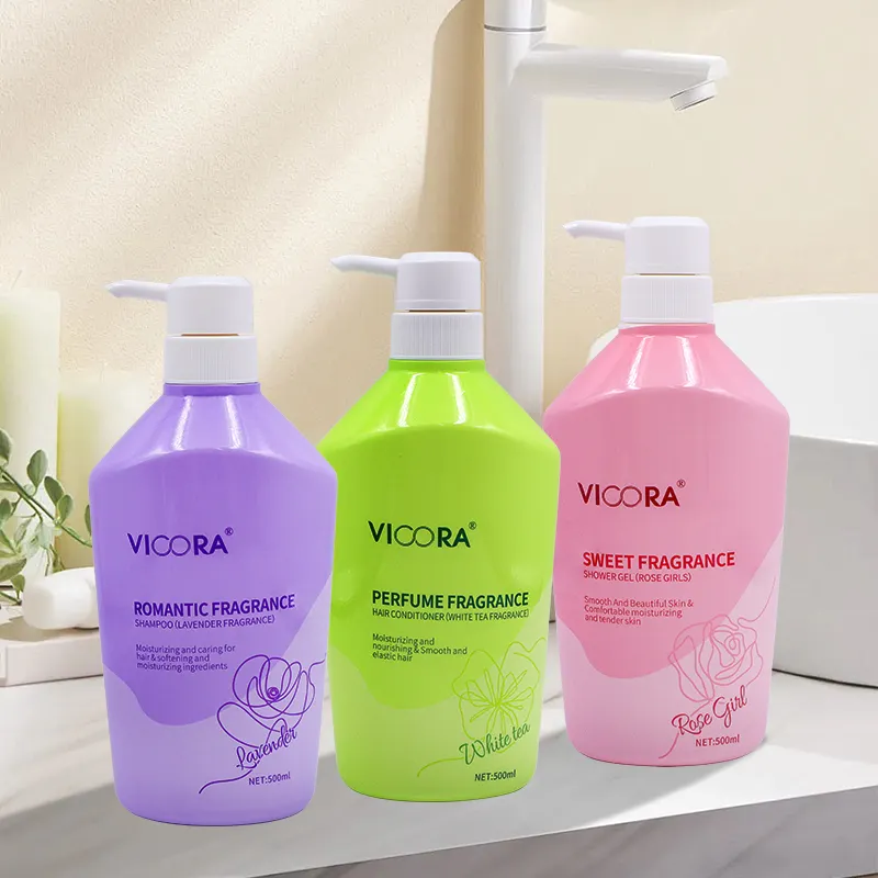 Private brand Plant essence Floral scent Body wash Hotel wholesale Supermarket supply Shower gels