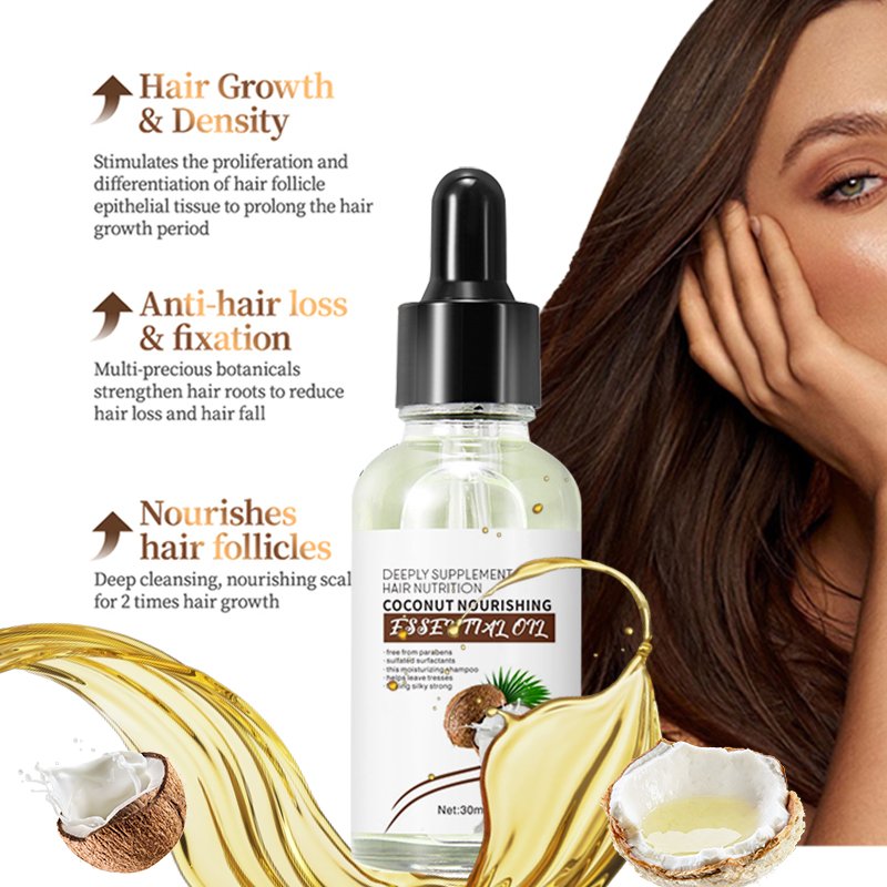 Professional Salon Quality Shampoo and Conditioner Set Sulfate Free Coconut Oil Shampoo 500ml Set