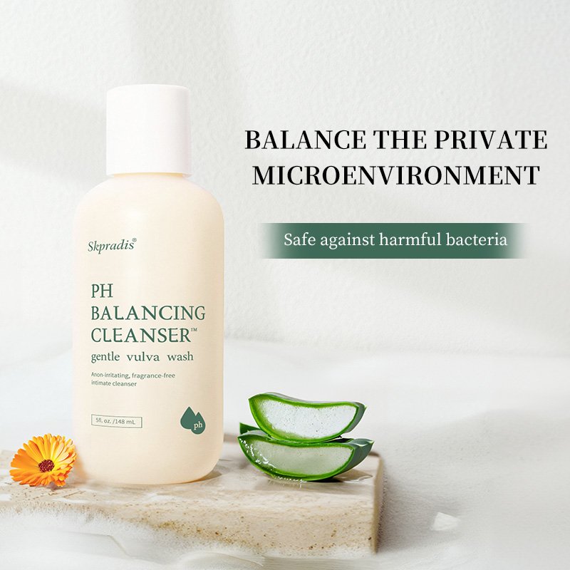 OEM Logo Organic Body Wash Gel Natural Female Care Aloe Foam Hygiene Soap Bottle Vaginal Feminine Wash