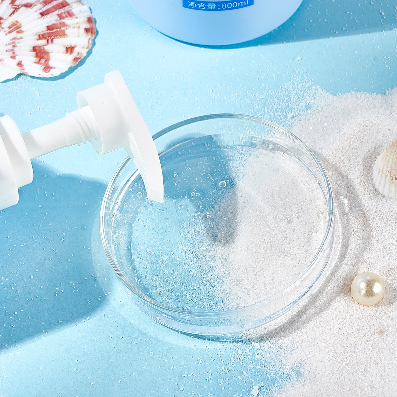 TWG Mite Removal Body Wash Anti Acne 800ml Large Family Use Size Body Cleanser Sea Salt Mineral Amino Acid Shower Gel