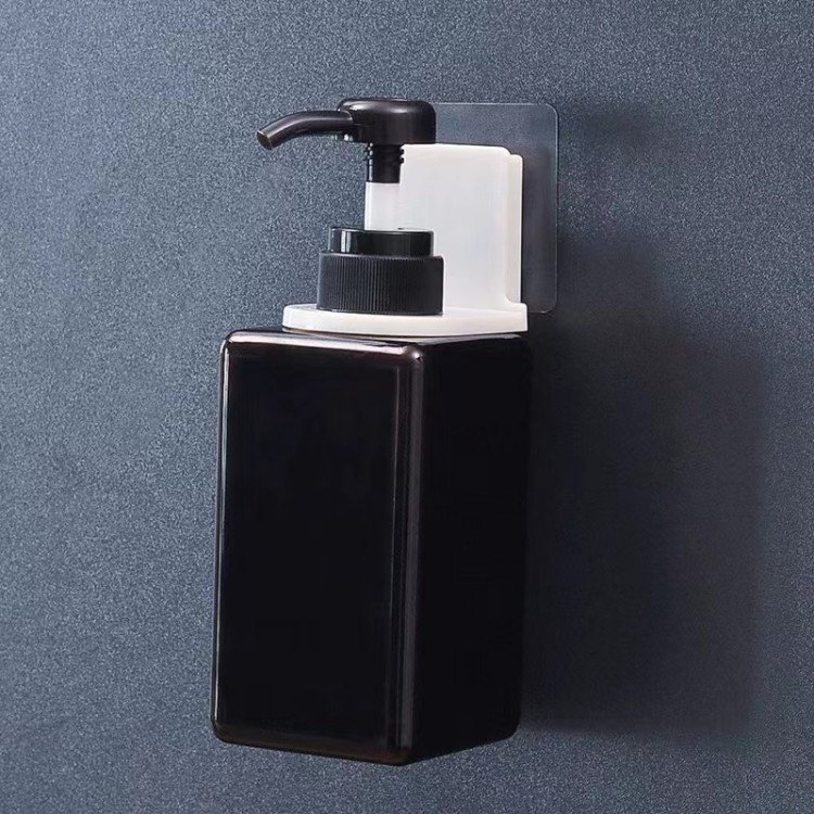 Factory Direct Sale Bottle Clamp Wall Mounted Liquid Soap Holder Multifunction Shower Gel Hanger