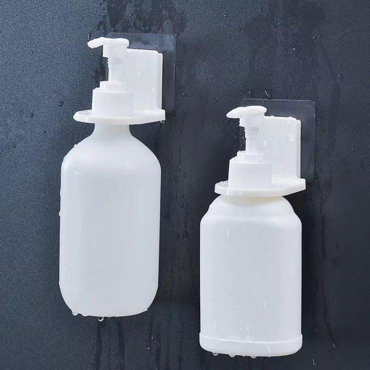 Factory Direct Sale Bottle Clamp Wall Mounted Liquid Soap Holder Multifunction Shower Gel Hanger