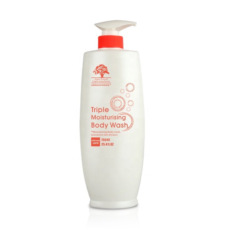 Arganmidas Natural Organic Shea Butter Shower Gel Moisturizing Body Wash For The Hotel