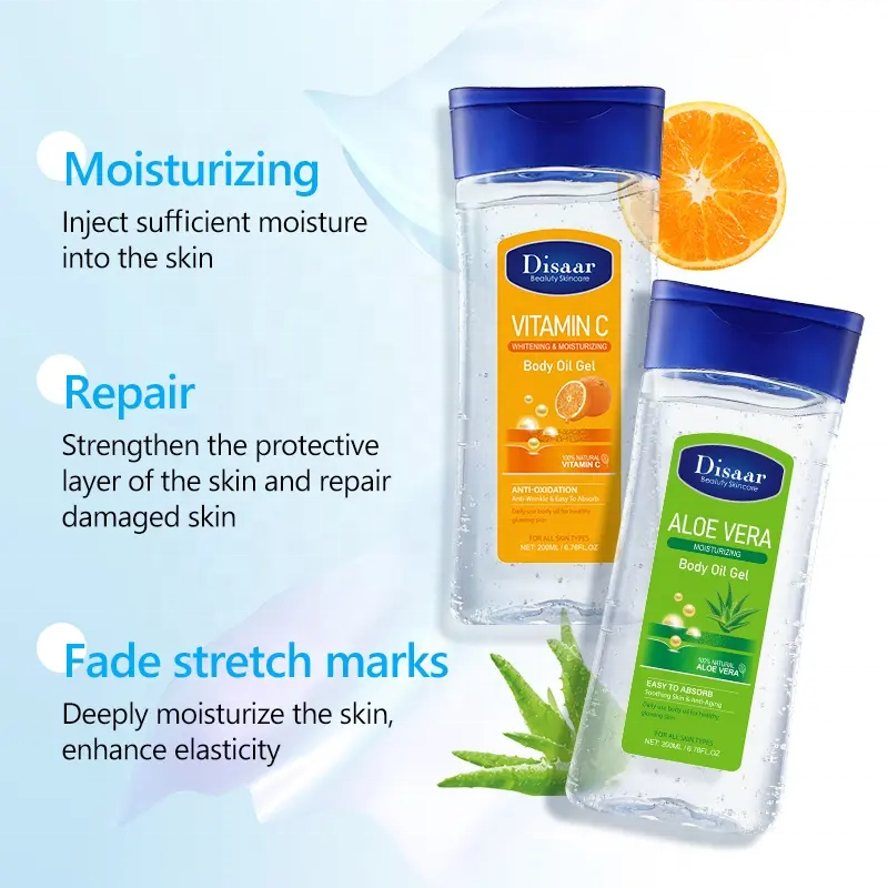Disaar Cocoa Deep Moisturizing Body Oil Gel Whitening Body Massage Gel For Female