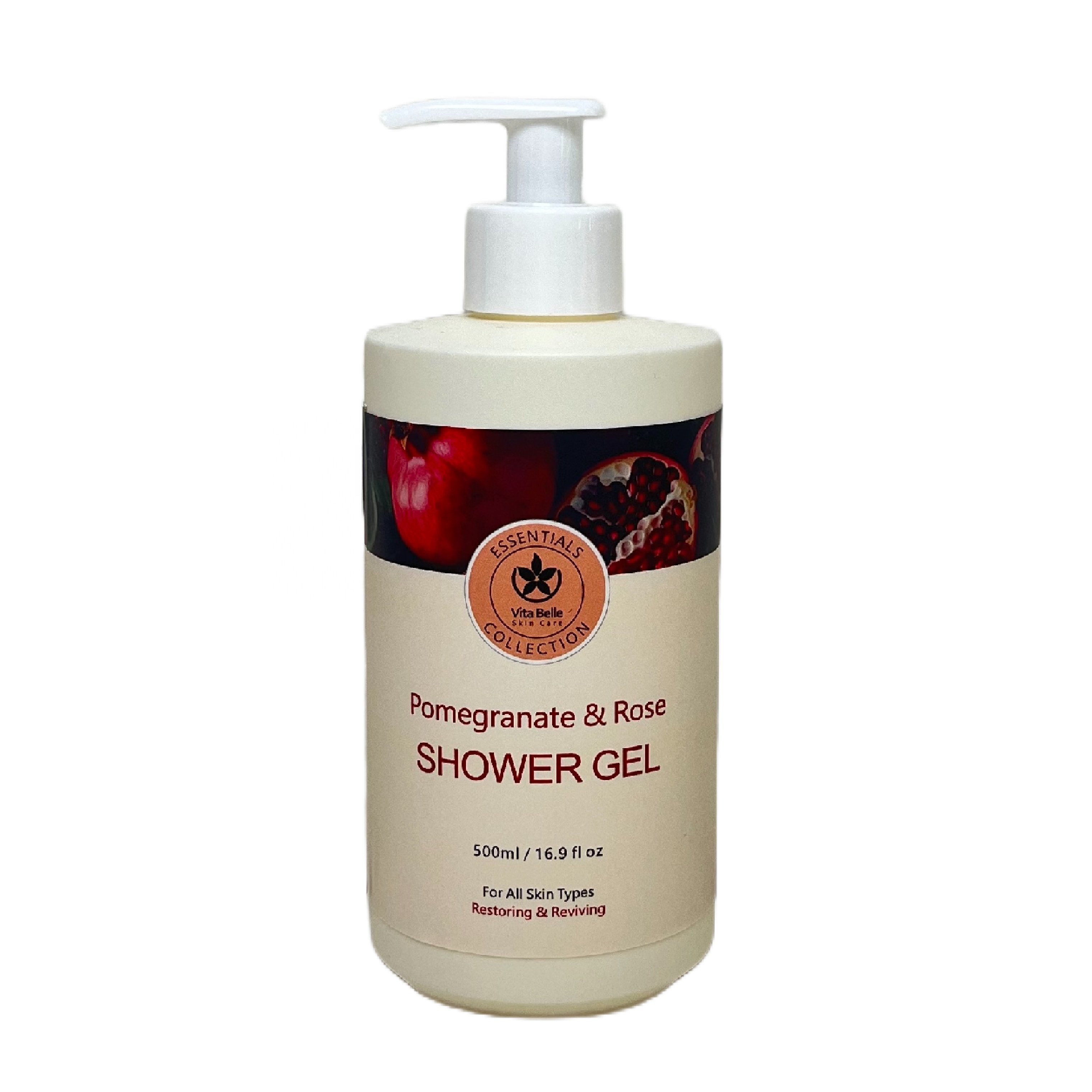 Double Moisturizing and Firming Body Shower Wash with Natural Plant and Goat Milk Extract