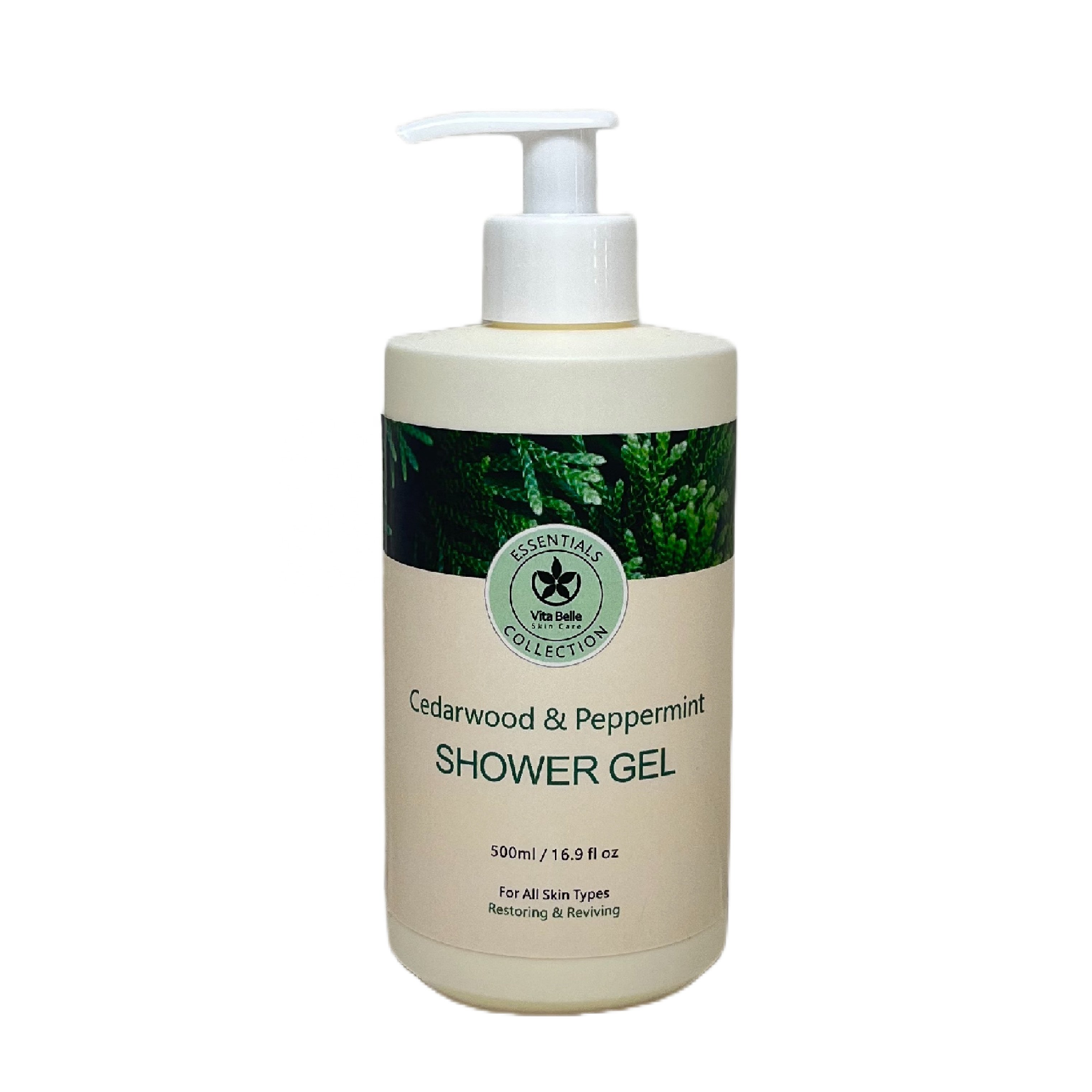Double Moisturizing and Firming Body Shower Wash with Natural Plant and Goat Milk Extract