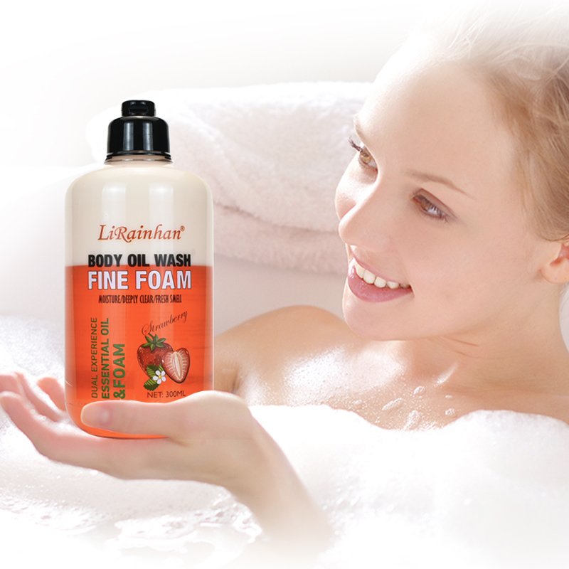 Natural Whitening Moisturizing colorful Orange apple grade blue berry shower gels Private Label Wholesale