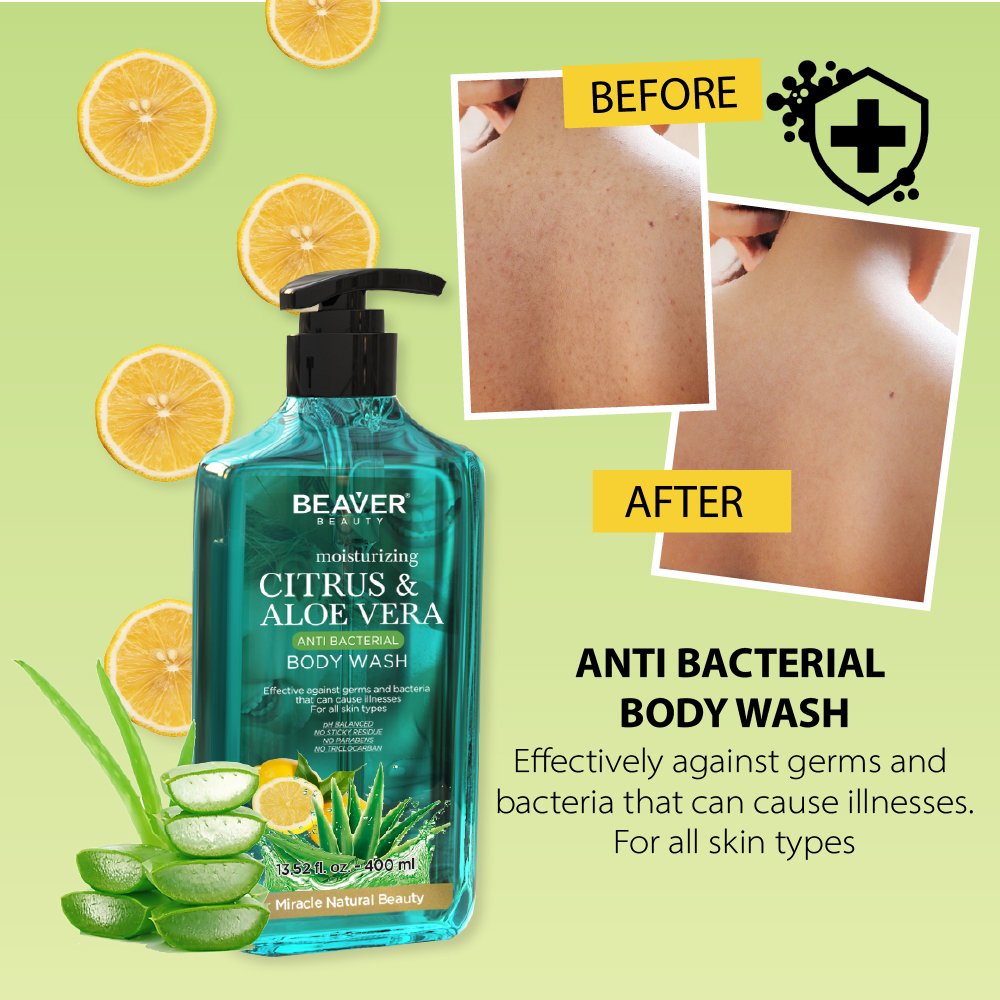 New Arrivals Organic Bulk Body Wash Gel Moisturizing Body Wash Gel for Citrus and Aloe Vera Anti Bacterial Body Wash Shower Gel