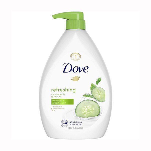 Dove Moisturizing Body Wash Deep Moisture Body Wash with Pump