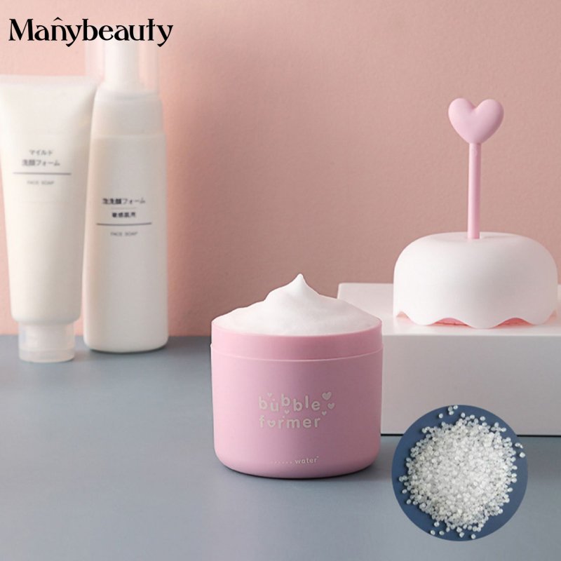 Manual Bubbler Portable Face Wash Foamer Cleanser Shower Gel Bubbler