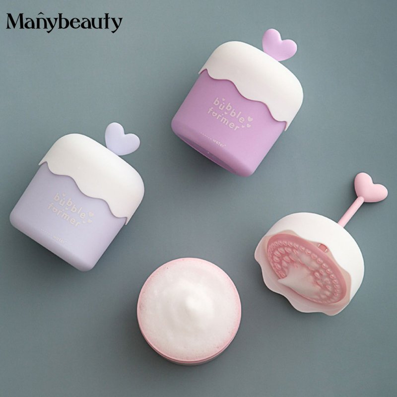 Manual Bubbler Portable Face Wash Foamer Cleanser Shower Gel Bubbler