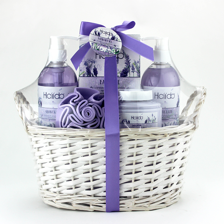 Hot sell Customized OEM&ODM Cleaning Natural Personal Shower Gel Body Lotion Scrub Bubble Bath Spa Gift Set for holiday home set