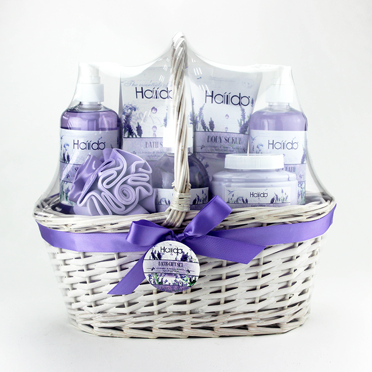Hot sell Customized OEM&ODM Cleaning Natural Personal Shower Gel Body Lotion Scrub Bubble Bath Spa Gift Set for holiday home set