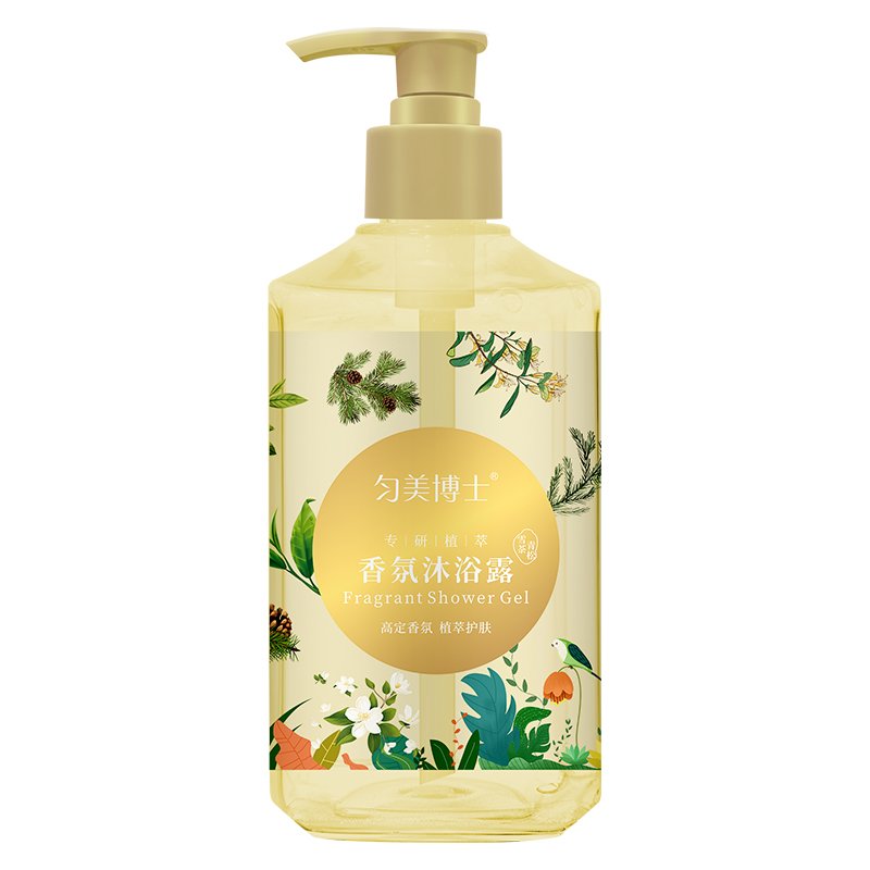 Premium Shower Gel Refreshing Cleanser Long Lasting Fragrance Specialized Phytolacca Shower Gel