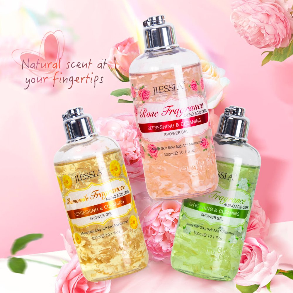 OEM ODM Make Your Own Brand 300ML Natural Organic For Women Skin Body Care Body Wash Native Whitening Hotel Shower Gel Wholesale