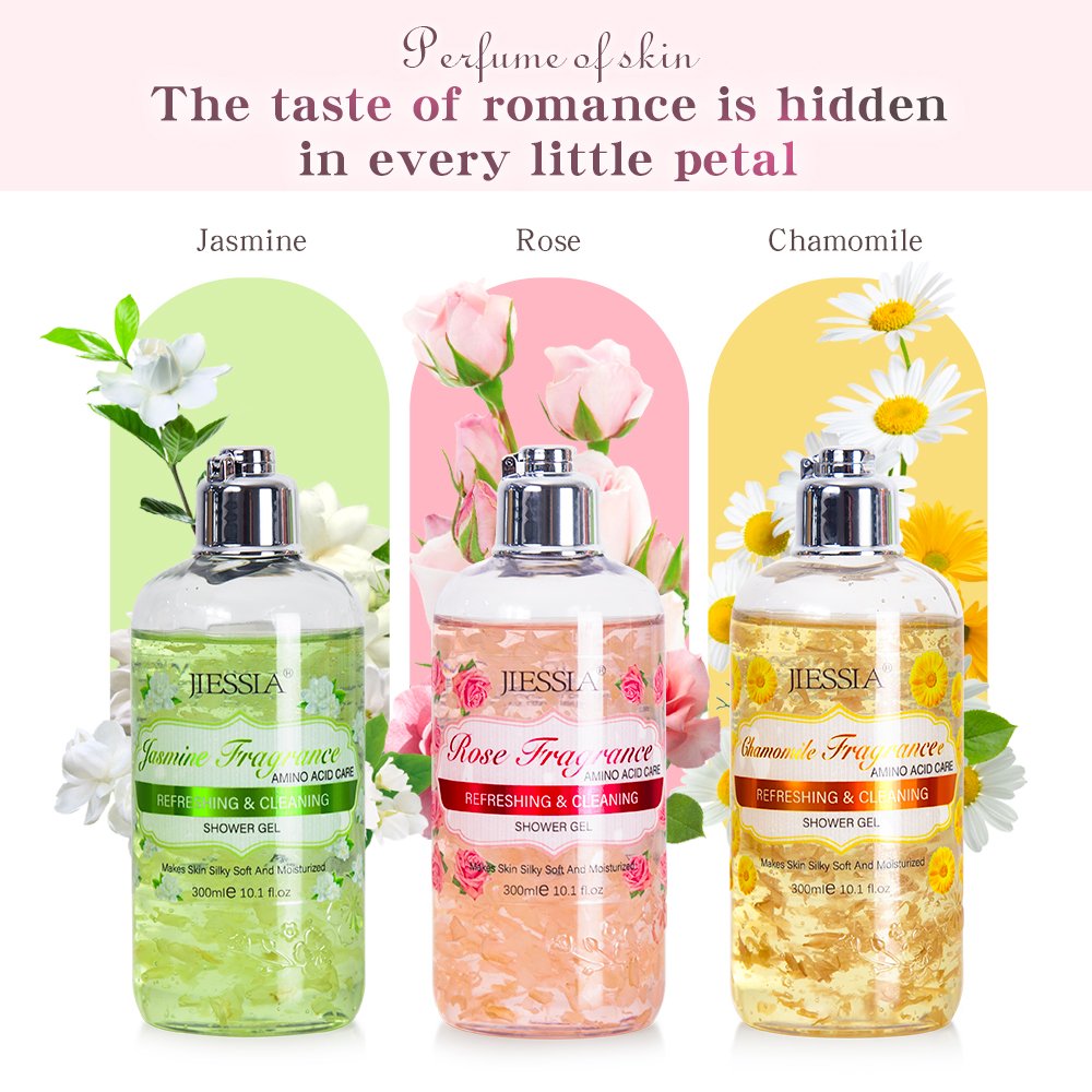 OEM ODM Make Your Own Brand 300ML Natural Organic For Women Skin Body Care Body Wash Native Whitening Hotel Shower Gel Wholesale