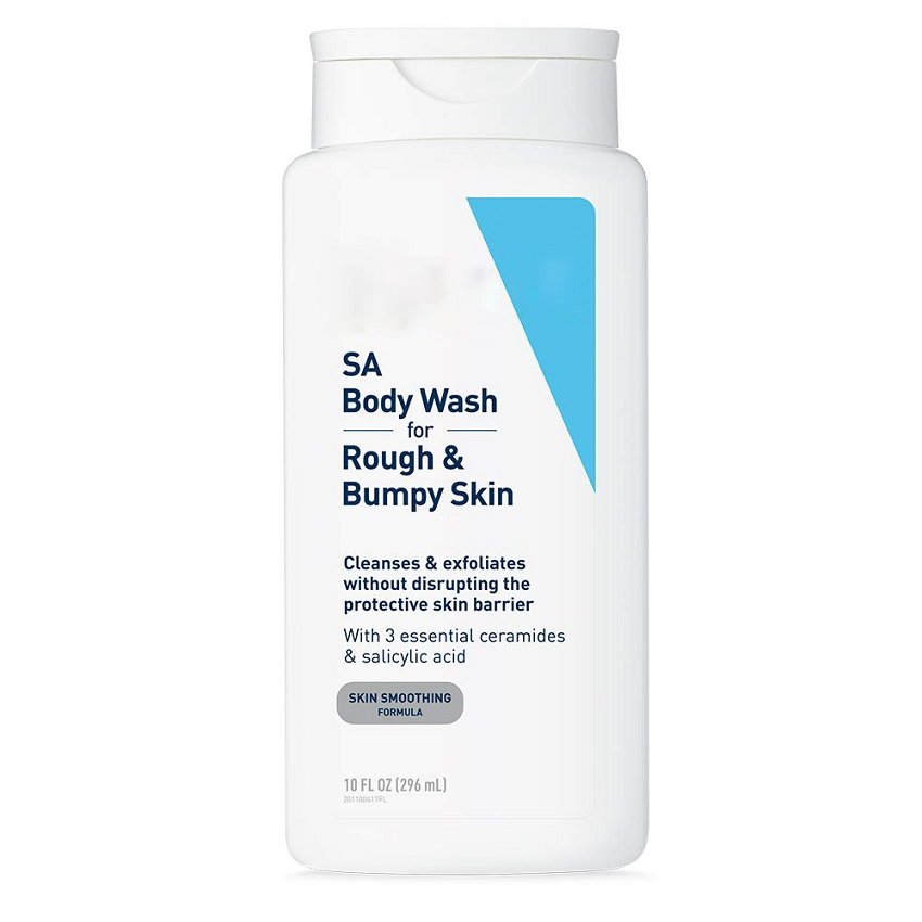 Deep Cleansing Acne Body Wash Medicated Salicylic Acid Exfoliating Shower Gel