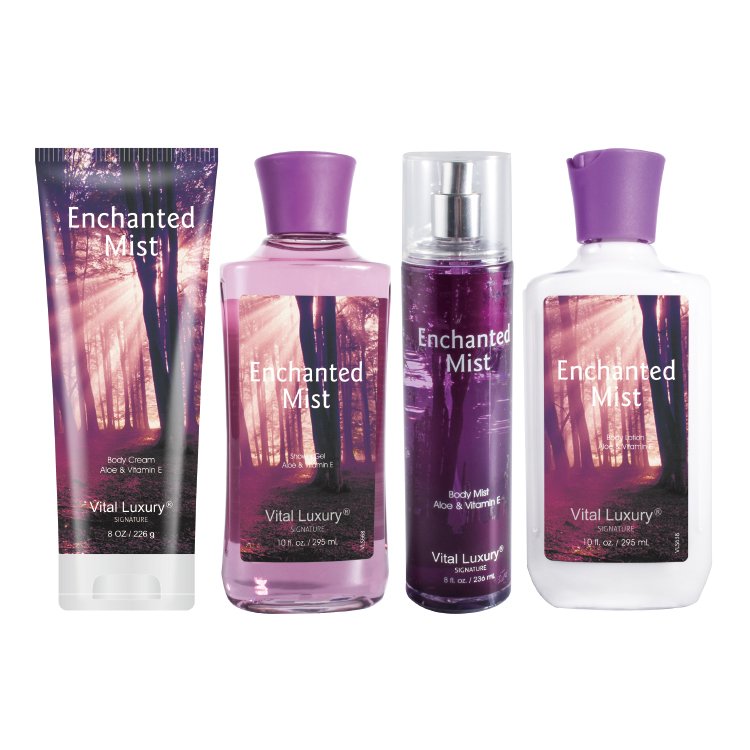 Private Label Moisturizing Body Care Bath Spa Kit Shower Gel And Body Lotion Sets