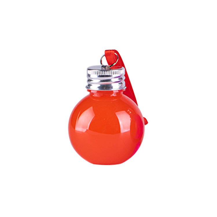 Wholesale Logo Customizable PET 50ml 100ml 250ml flat round juice milk tea PET plastic water bottle with aluminum lid