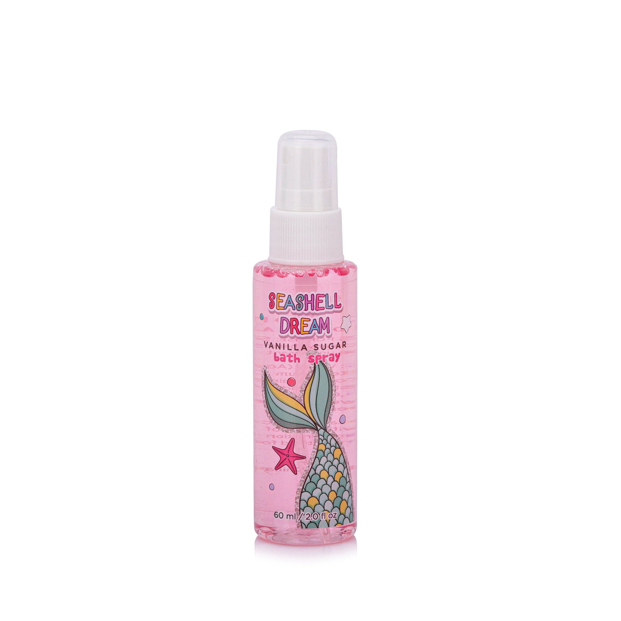 Customized cartoon design body mist body scrub bubble bath girl spa shower gift sets for children