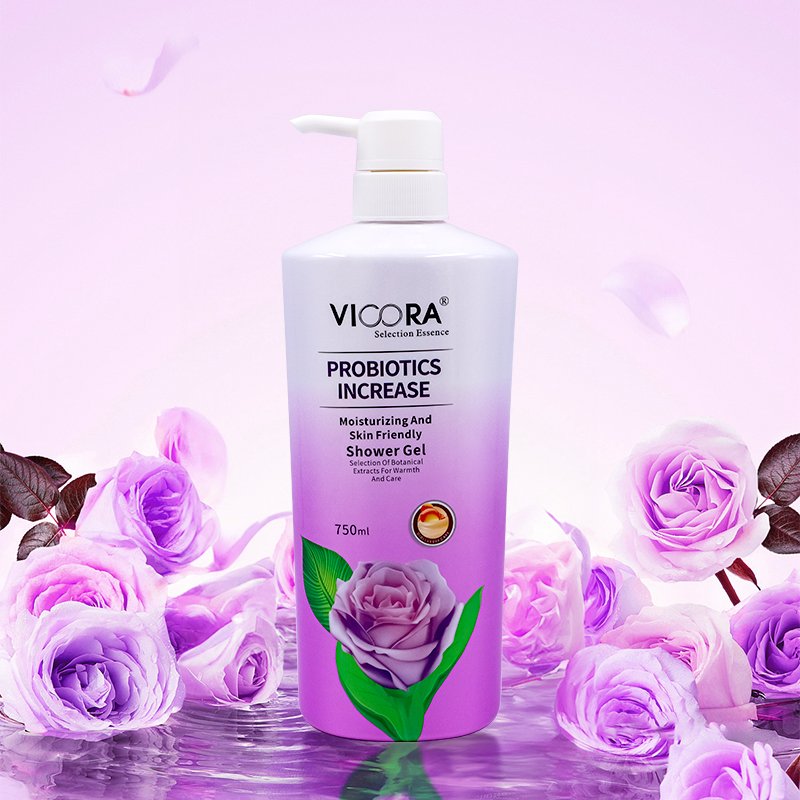 High Quality Private Label Moisturizing Shower Gel Hydrating Refreshing Skin Care with Whitening & Exfoliating Bubble Scrub