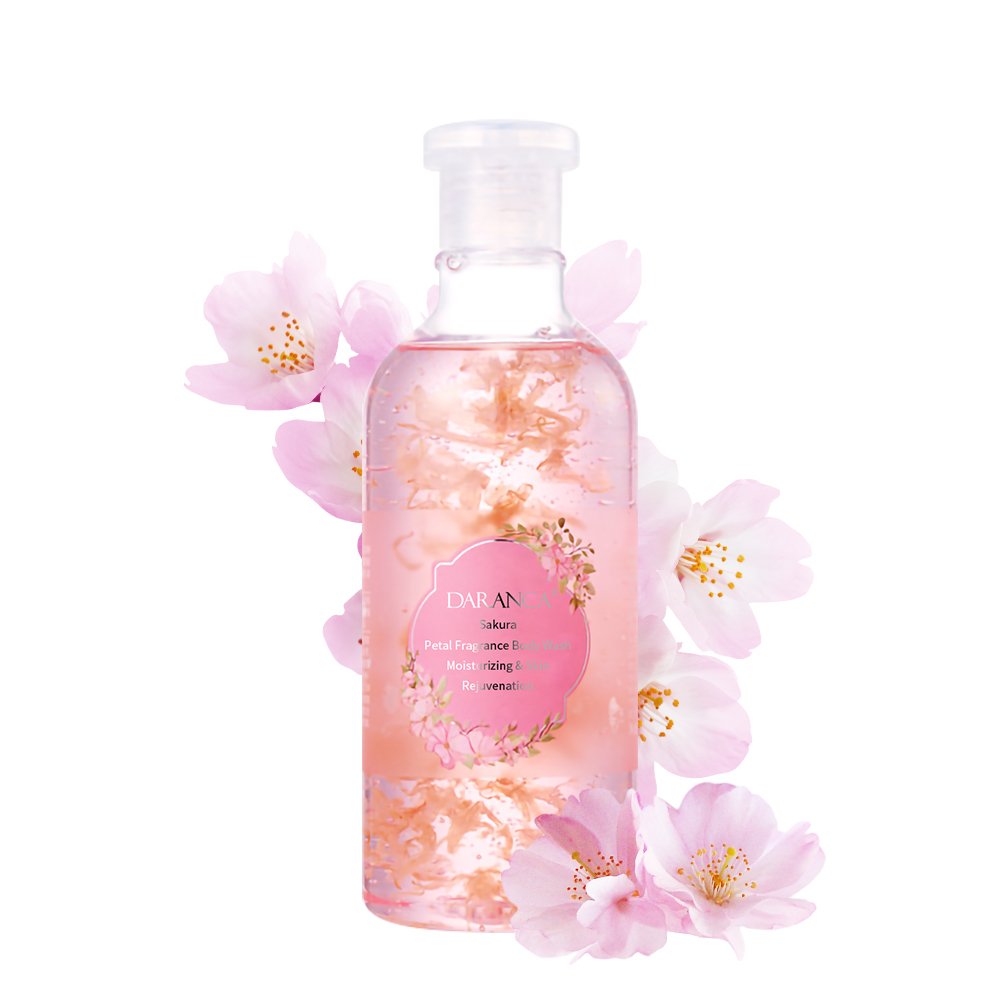 Manufacture Cosmetic Plant Extract Brightening Deeply Cleaning Vegan Bath Organic Petals Body Wash