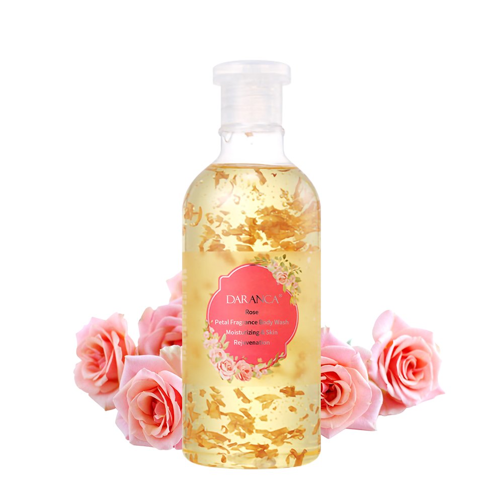 Manufacture Cosmetic Plant Extract Brightening Deeply Cleaning Vegan Bath Organic Petals Body Wash