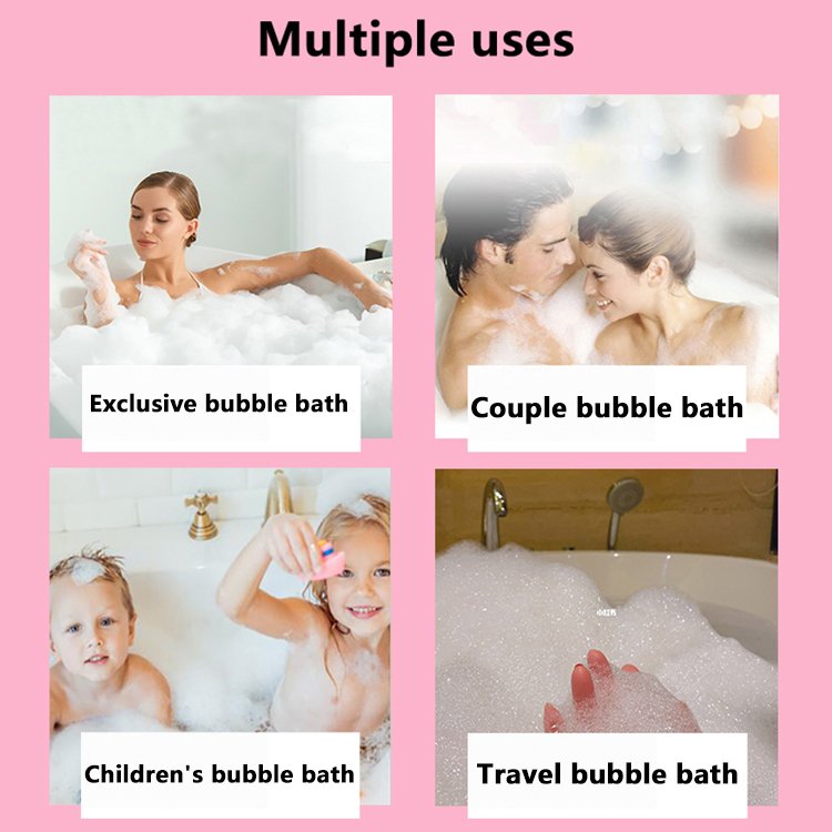 Wholesale foam custom vegan body wash women bath shower gel bulk private label luxury organic bubble bath liquid bubble bath