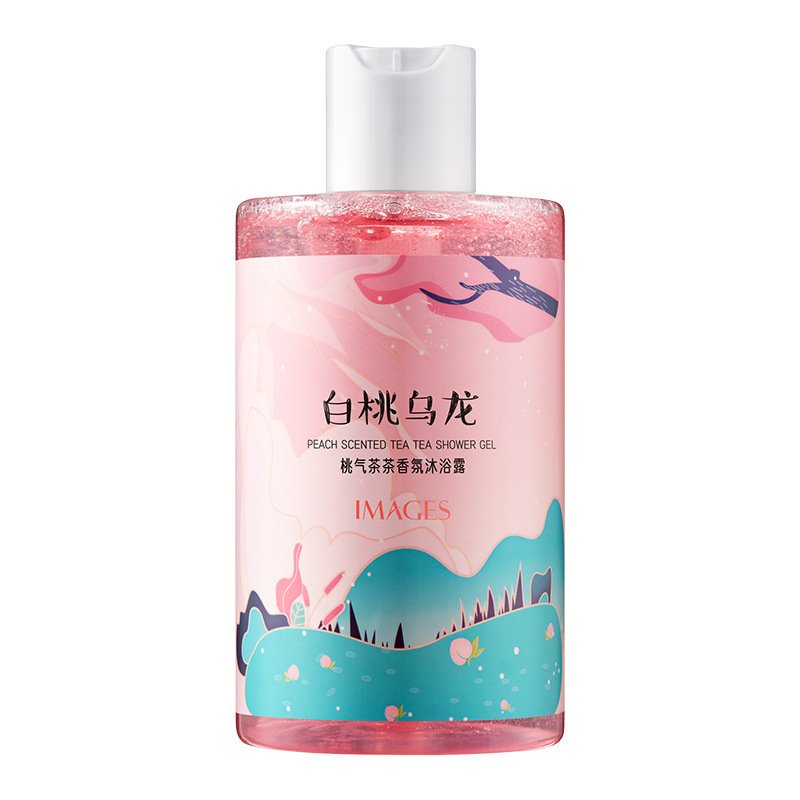 Natural Daily Moisturizing Peach Oolong Flavor Body Lotion Emulsion Body Wash Clean Skin Care Silky Lightening Shower Gels