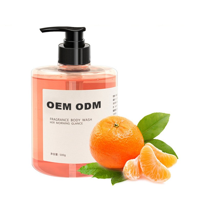 Moisturizing Body Clean Perfume Good Smell Fragrance Gel Manufacturer Whitening Shower Wash