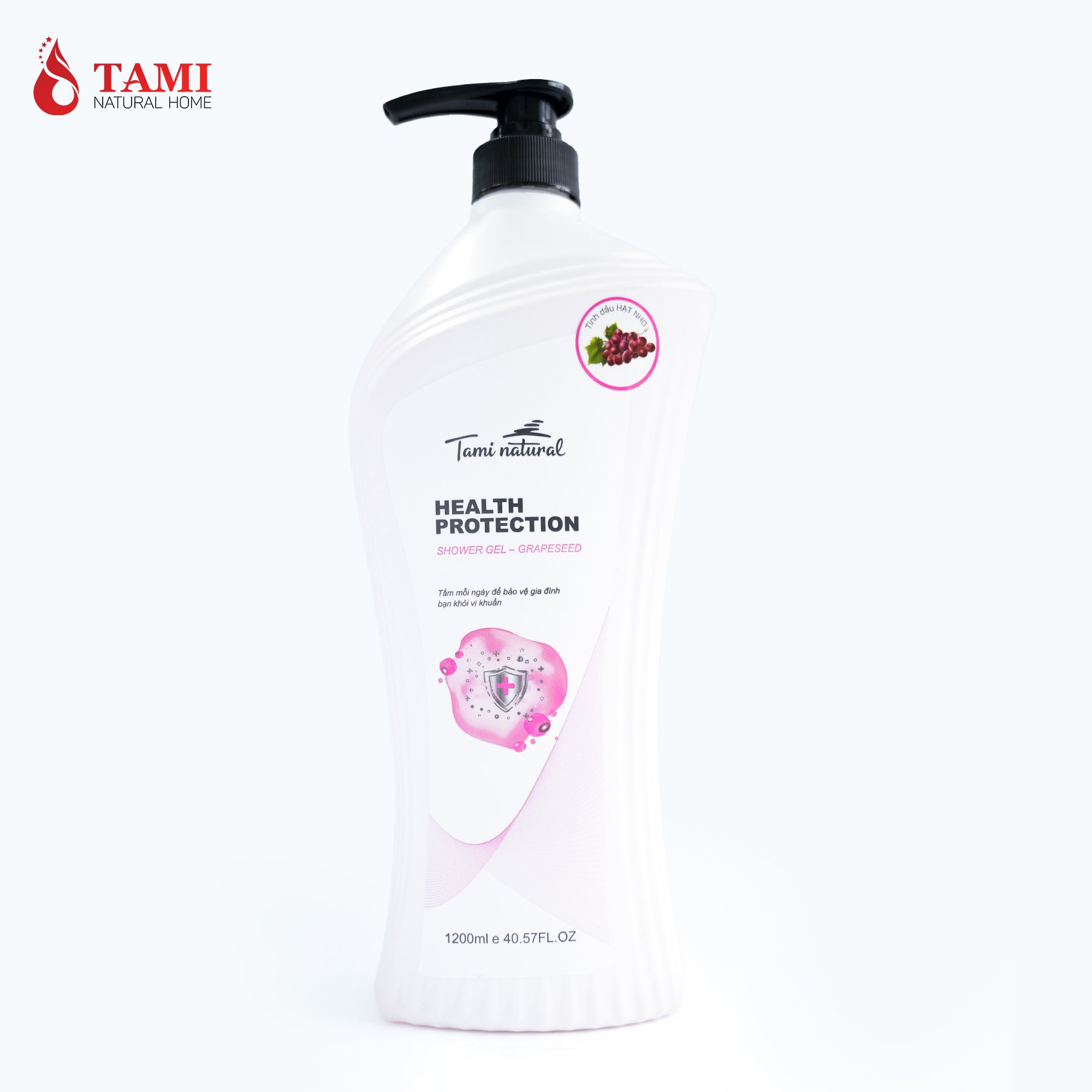 Wholesale Price Vietnamese Brand Daily Usage Shower Gel Moisturizing Grape Seed Oil Perfumed Body Wash in Liquid Form Bubbles