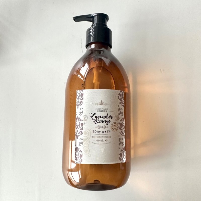 Manufacturer's Luxury Wholesale Gift Box Lavender body wash Natural Relaxation
