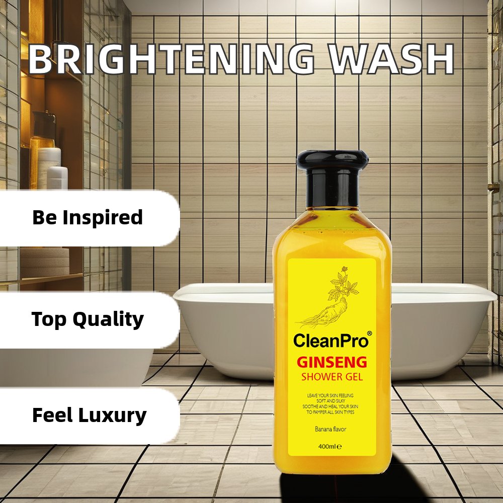 Professional Premium Body Brightening Gel Rose-Scented Herbal Infused Moisturizing Shower Gel Bath Skin Care Whitening Bubbly
