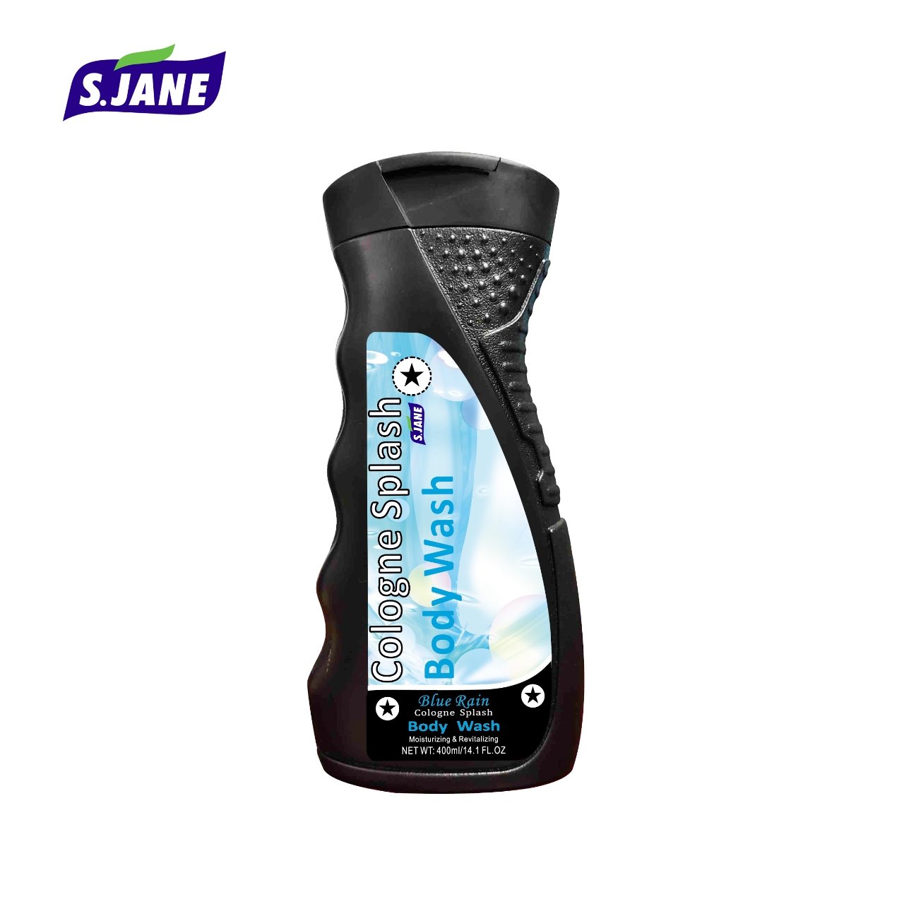 All Natural Body Wash for men OEM Cologne Splash 400ml Refreshing Oil control Private Label for Fair Skin