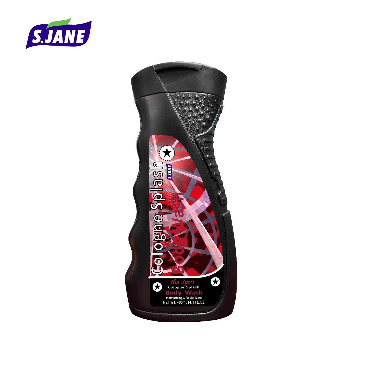 All Natural Body Wash for men OEM Cologne Splash 400ml Refreshing Oil control Private Label for Fair Skin