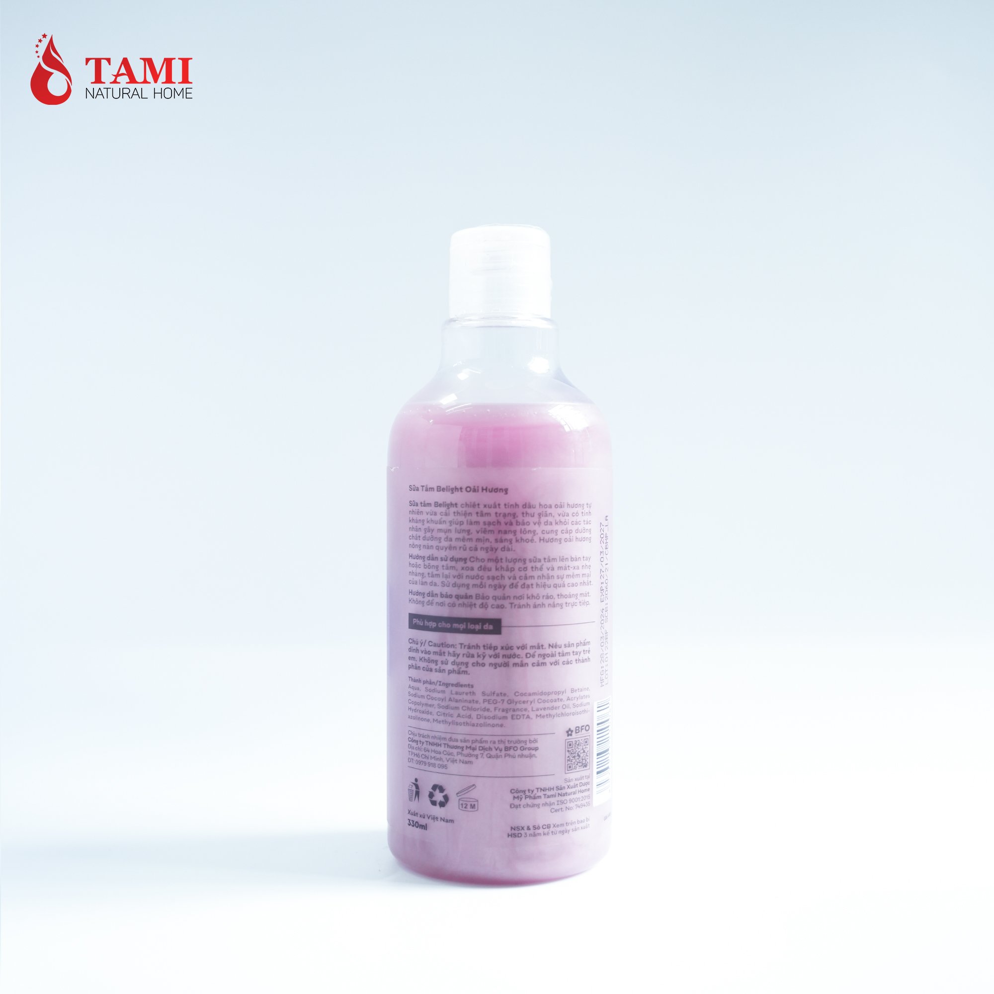 Moisturizing Bath Supplies Sensitive Skins Belight - Lavender Shower Gel Body Care Products 750g / 400g Weight
