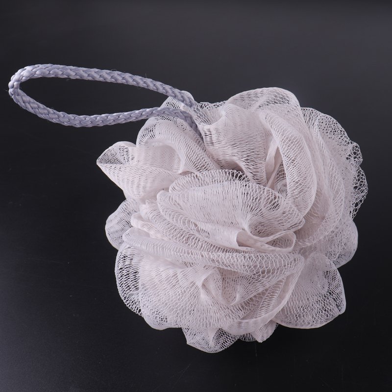 Bath Shower Loofah Sponge Pouf Body Scrubber Exfoliator Body Wash Sponge (set Of 3,Coral Reef)
